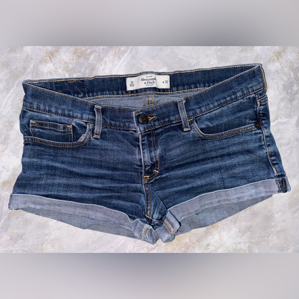 Abercrombie & fitch jeans shorts